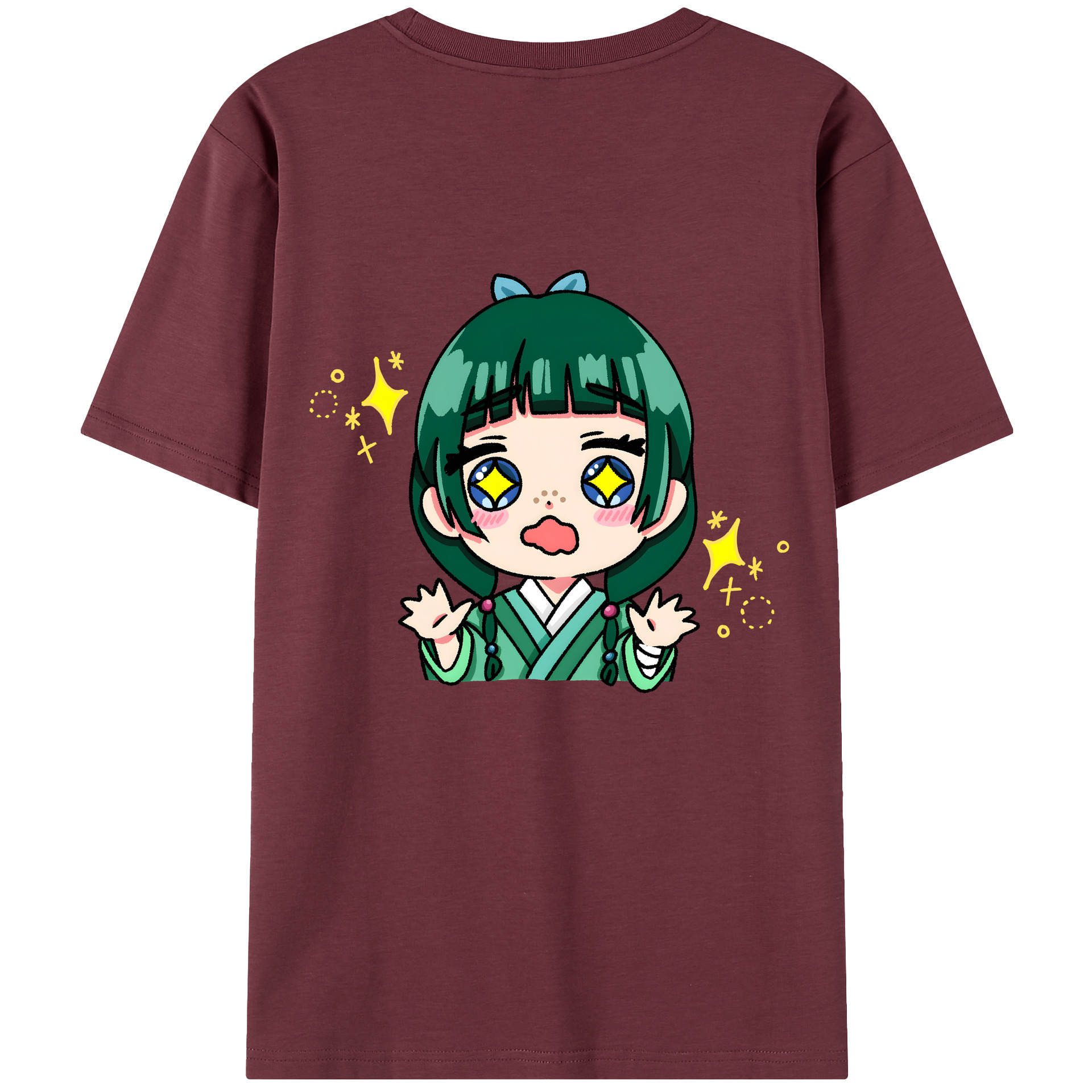 （画像用） 薬屋のひとりごと The Apothecary Diaries 綿100％半袖Tシャツ（背面プリント）